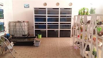 Reptile cages for sale and fishtanks