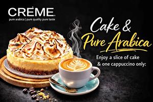 PRIME NEW “CRÈME" COFFEE FRANCHISE for the New LIFESTYLE Section at SIGNET TERRACE in LENASIA 