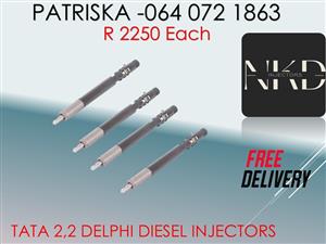 TATA 2,2 DIESEL INJECTORS FOR SALE