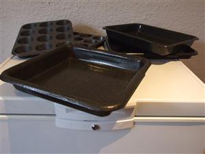 Oven Pans and Muffin Baking trays.