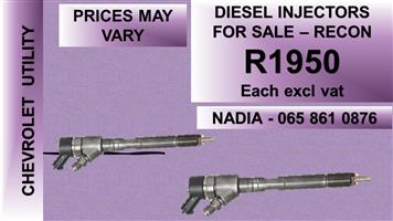 CHEVROLET UTILITY DIESEL INJECTORS FOR SALE OR TO RECON NATIONWIDE