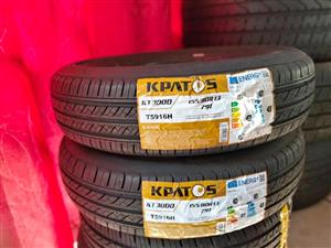 2 x Brand New Tyres - Size 155/80R13