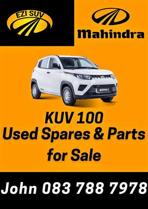 Mahindra KUV 100 Used Spares & Parts EZI SUV