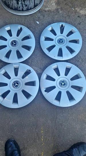 Mercedes Benz vito original wheel caps size 