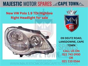VW Polo 1.9 TDI Highline Right Headlight