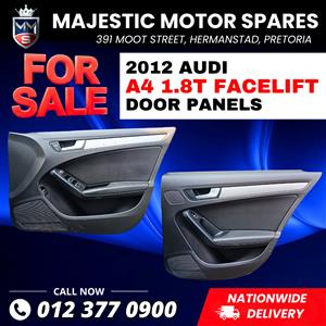 2012 Audi A4 1.8T Facelift Door Panels for Sale – Used
