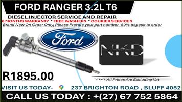 Ford Ranger 3.2L Diesel Injectors on Recondition