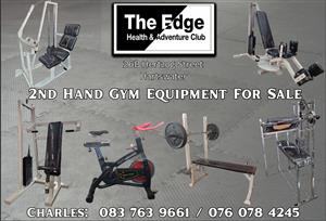 Gym equipment for sale. Own your own commercial gym