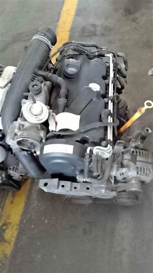 VW BKC 1.9L TDI COMPLETE ENGINE FOR SALE