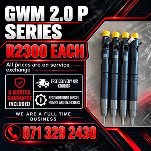 GWM 2.0 P SERIES INJECTORS FOR SALE WITH WARRANTY 