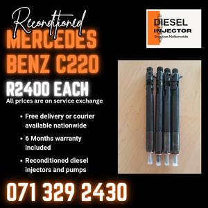 MERCEDES BENZ C220 INJECTORS FOR SALE WITH WARRANTY INCLUDED 