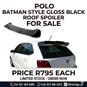 VW POLO VIVO 2019/2026 Brand New Batman Style Gloss Black Boot Spoiler for sale Price: 