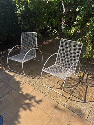 Steel chairs