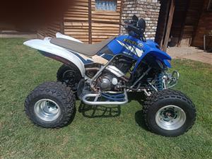 Yamaha raptor 660r four-wheeler for sale. Very good running condition. 