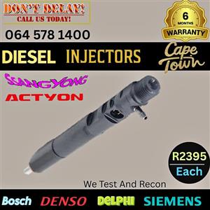 Actyon diesel injectors