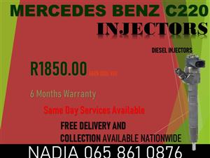 RECONDITIONED AND TESTED DIESEL INJECTORS FOR SALE FOR MERCEDES C220