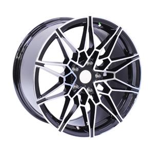 18″ GR-8375 5/120 Black Machine Face Alloy Wheels