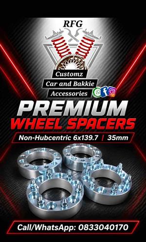 Bakkie Non hubcentric Wheel Spacers