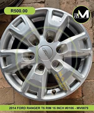2014 FORD RANGER T6 RIM 16 INCH - MV0879