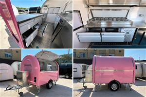 Mobile food trailer for sale