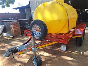 2500L Water Bowser Plastic Tank for sale