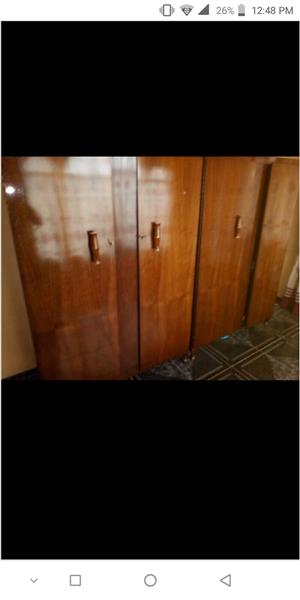 2 Solid Imbuia Antique Wardrobes for sale
