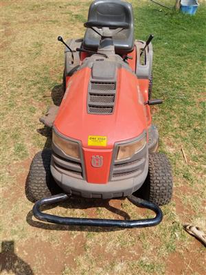 Husqvarna ride on lawn mower
