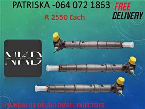 HYUNDAI H1 DELPHI INJECTORS FOR SALE