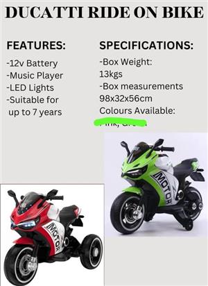 DUCATTI STYLE RIDE ON BIKE