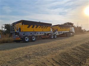 New 2026 PRBB 50m³ Grain lightweight side tipper 