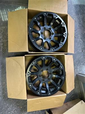 2X 17’ A-line Destroyer Rims