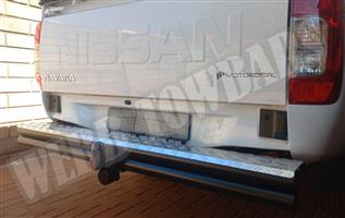 Nissan Navara Double Tube and Step Towbars