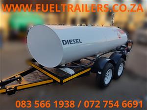 2000  litre bowser tanker trailer