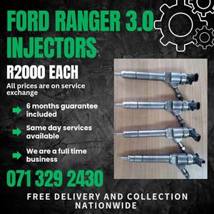 FORD RANGER 3.0 INJECTORS FOR SALE WITH WARRANTY 