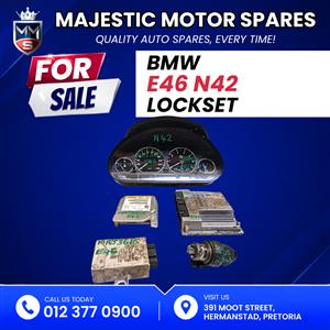 2002 BMW 318i E46 Sedan N42 Manual Petrol Lockset for Sale – Used