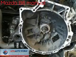 Imported used MAZDA B6 MANUAL gearboxes. Complete second hand gearbox