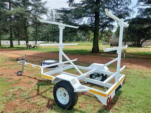 4.8 meter Custom build Kajaki Trailer
