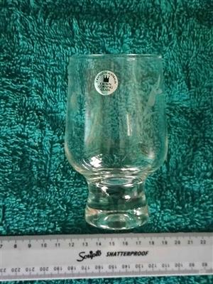 12 vintage whisky glasses