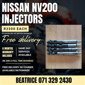 NISSAN NV200 INJECTORS FOR SALE WITH WARRANTY 