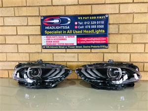 Ford Mustang facelift left and right side xenon headlights 