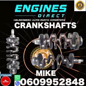 Import crankshafts for sale.
