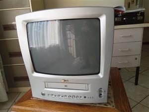 VHS COLOUR VIDEO-CASSET COMBO MONITOR PLAYER