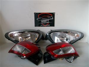 Suzuki Celerio/Toyota Vitz '18-'24+ headlights & tail lights (Pairs)