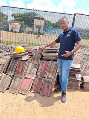 Roof tiles for sell in good condition