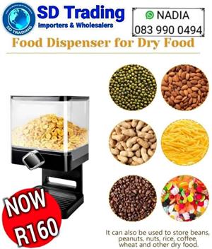 Cereal and Dry Food Dispenser – 3.7L Capacity