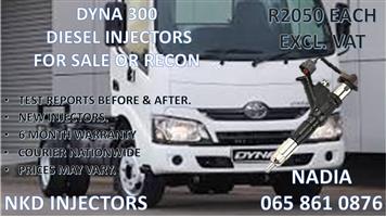 DIESEL INJECTORS FOR SALE FOR DYNA 300