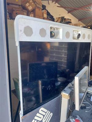 85'. Commercial  Display screen