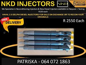 DIESEL INJECTORS FOR HAVAL 2.0 DELPHI FOR SALE