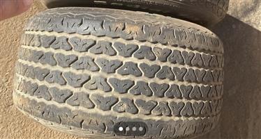 13 Inch Tyres BF Goodrich.