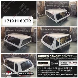 ‼️SALE‼️(1719) Toyota Hilux 16-22 Extracab White Beekman Canopy 